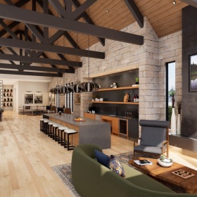 Gather, unwind, and entertain in a beautifully designed resident clubhouse